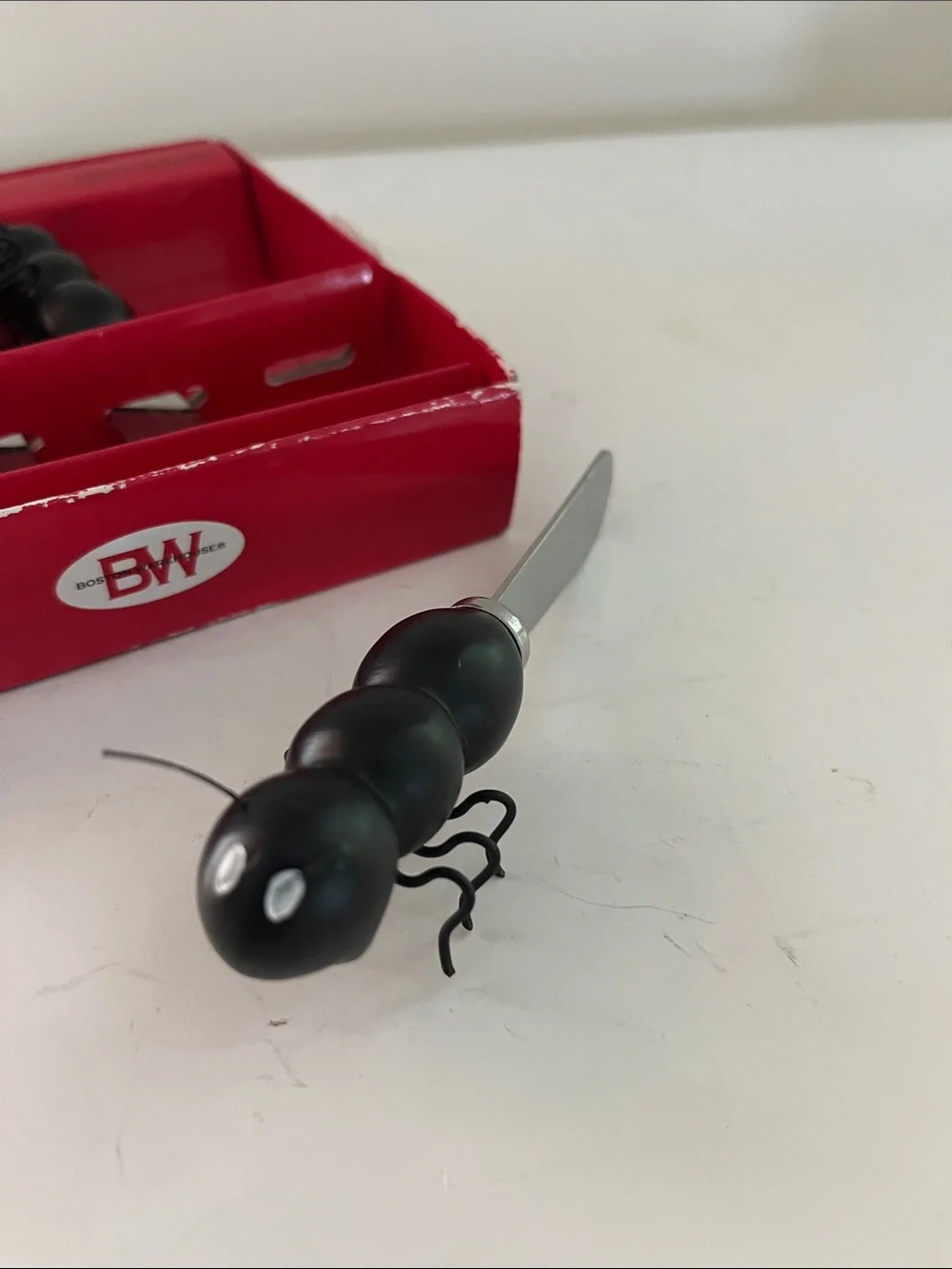BW Ant Form Spreaders - Black Handle Cheese Spreaders (Set of 4)